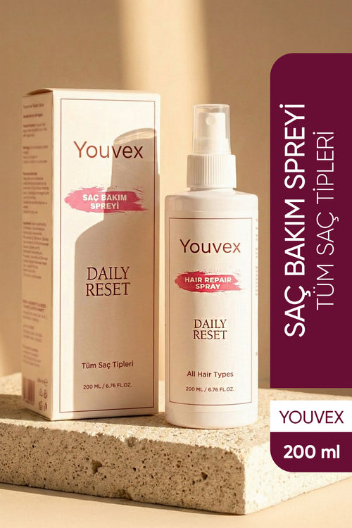 Youvex Daily Reset Grape Exosome İçeren Saç Bakım Spreyi