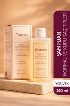 Youvex Normal ve Kuru Saçlar İçin Detox Bakım Şampuanı