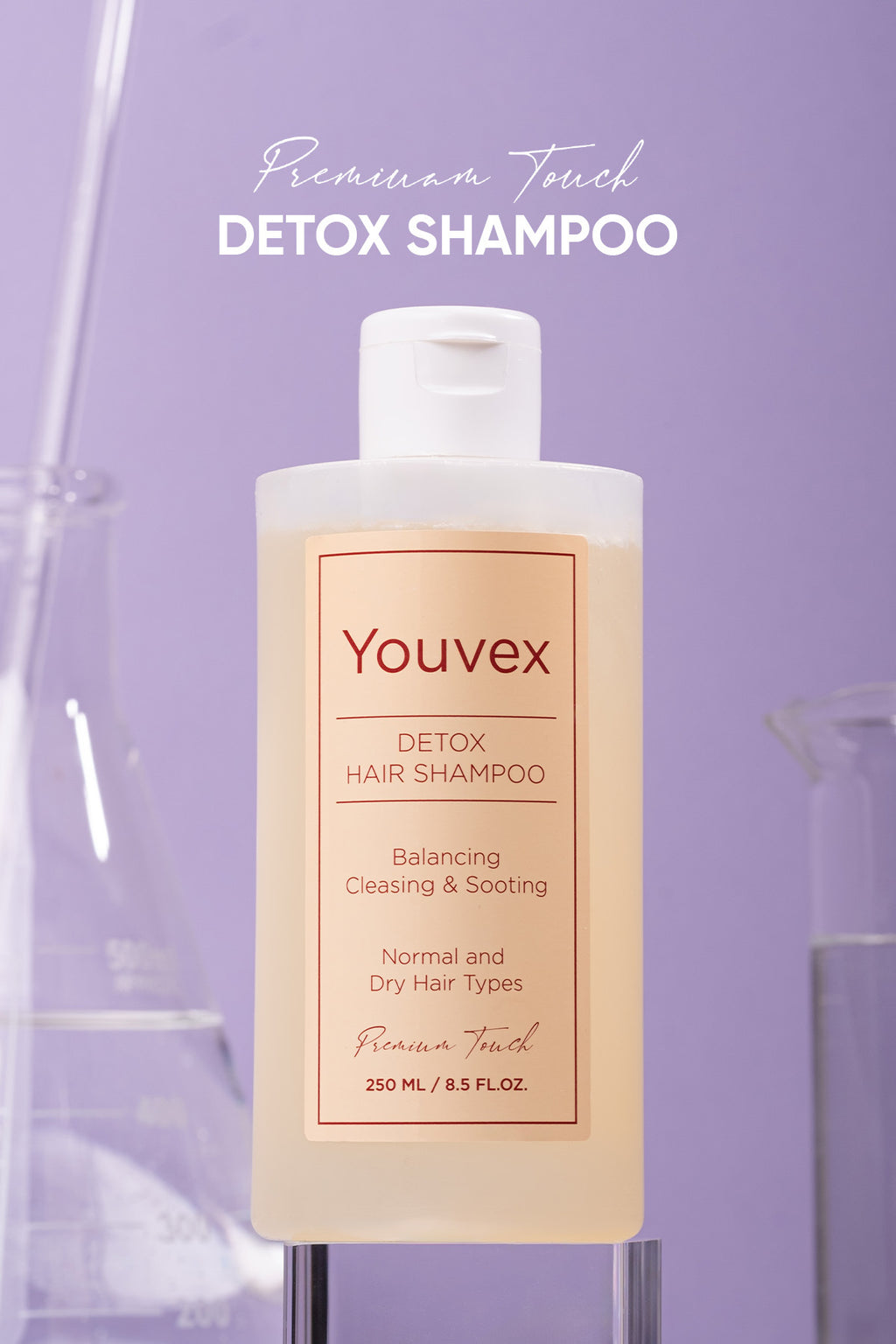 Youvex Normal ve Kuru Saçlar İçin Detox Bakım Şampuanı