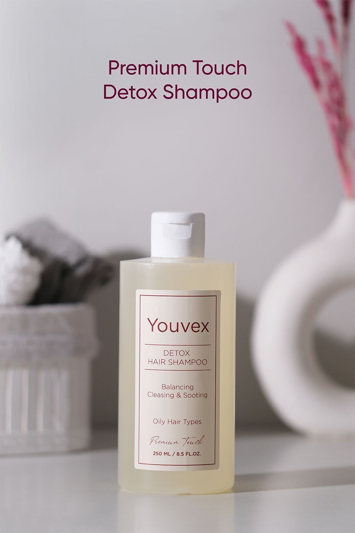 Youvex Yağlı Saçlar İçin Detox Bakım Şampuanı