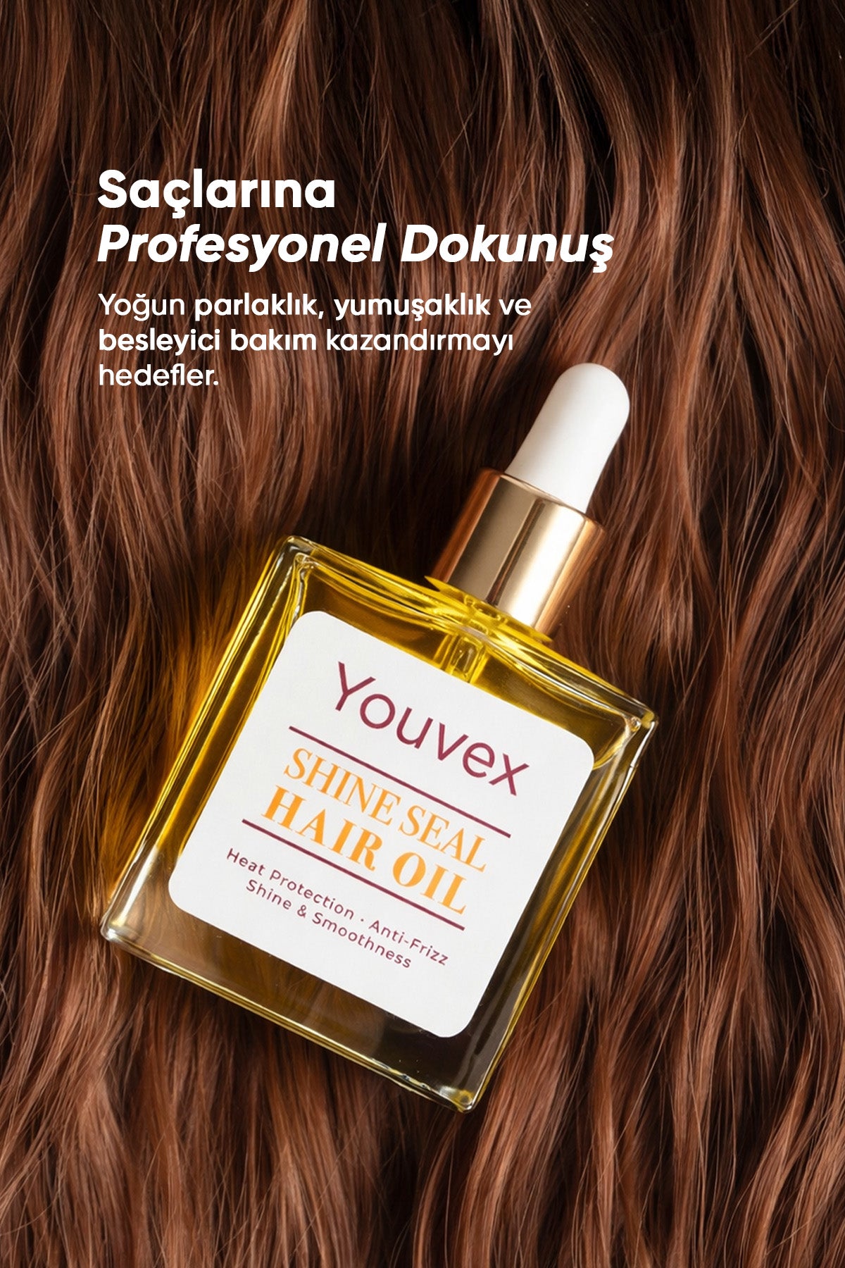 Youvex Shine Seal Saç Bakım Yağı