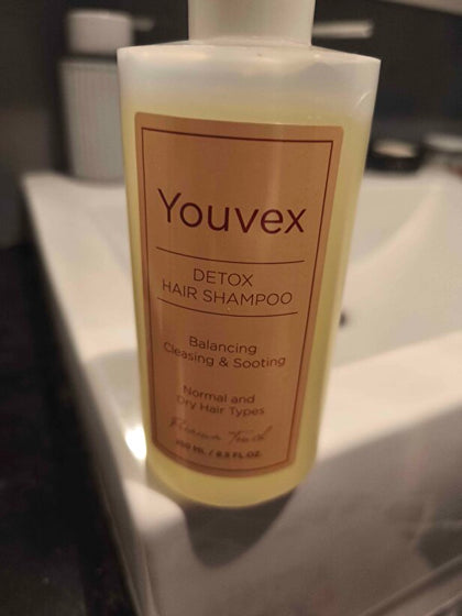 Youvex Normal ve Kuru Saçlar İçin Detox Bakım Şampuanı — müşteri fotoğrafı