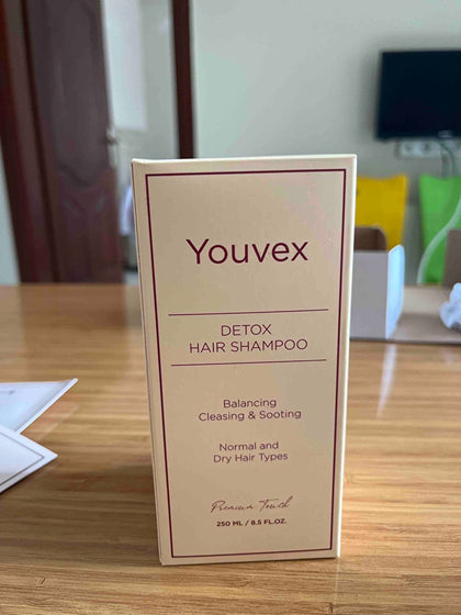 Youvex Normal ve Kuru Saçlar İçin Detox Bakım Şampuanı — müşteri fotoğrafı