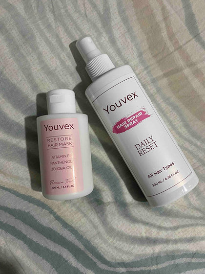 Youvex Daily Reset Grape Exosome İçeren Saç Bakım Spreyi — müşteri fotoğrafı