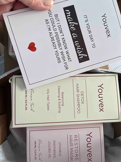 Youvex Yağlı Saçlar İçin Detox Bakım Şampuanı — müşteri fotoğrafı